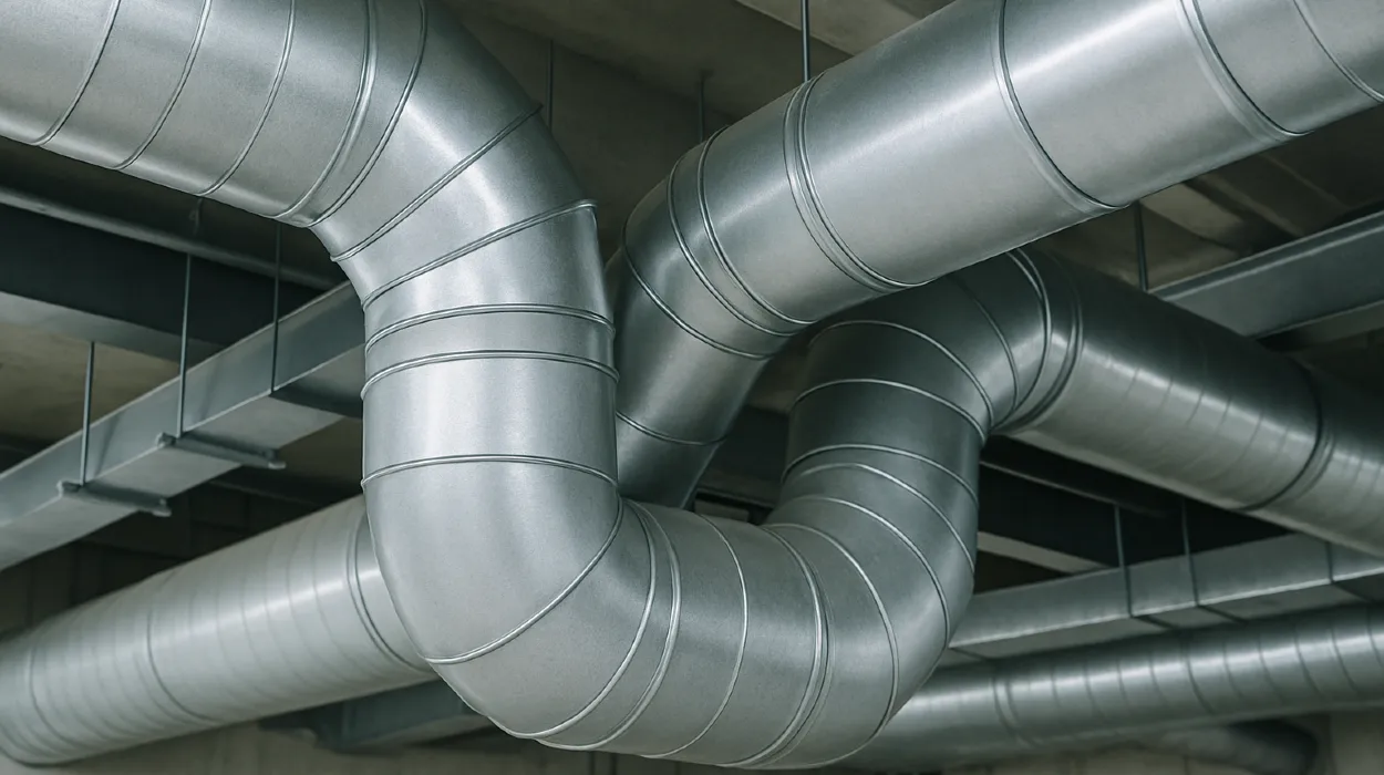 Metal air ducts from Austin Air Conditioning Repair in Austin, TX - Air Conditioner Installation