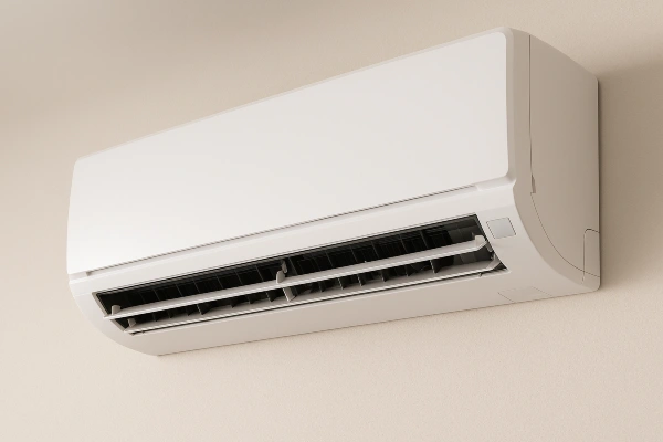 a mini split AC unit mounted on the wall from Austin Air Conditioning Repair in Austin, TX - HVAC Emergency Repair